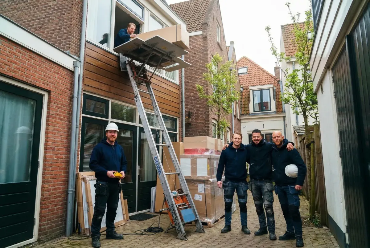 GEDA lift voor compacte verhuizing Hoofddorp